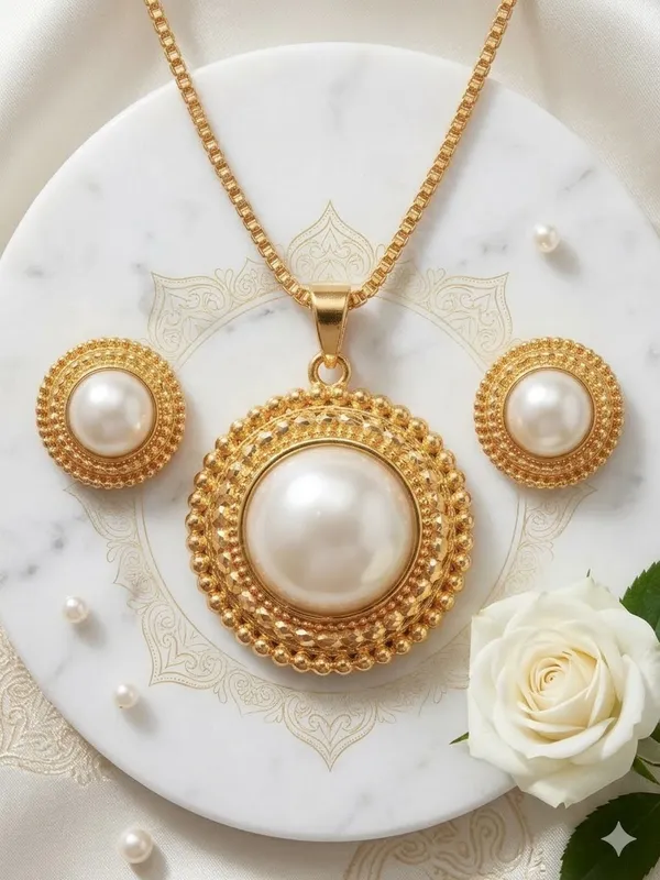 Gold_Stainless_Steel_Jewelry_Set_For_Women