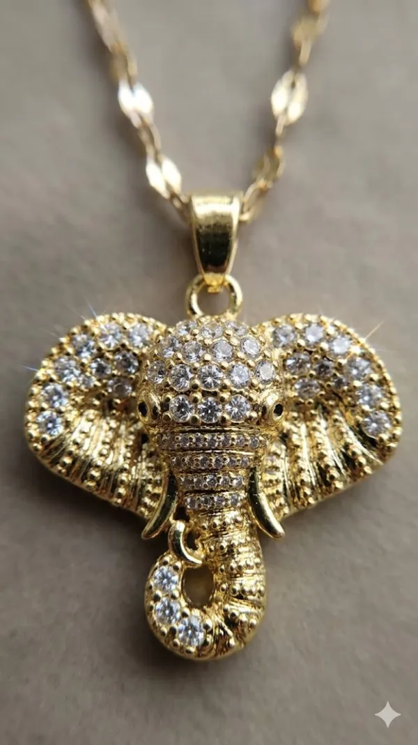 Gold_Stainless_Steel_Pendant_Necklace_For_Women