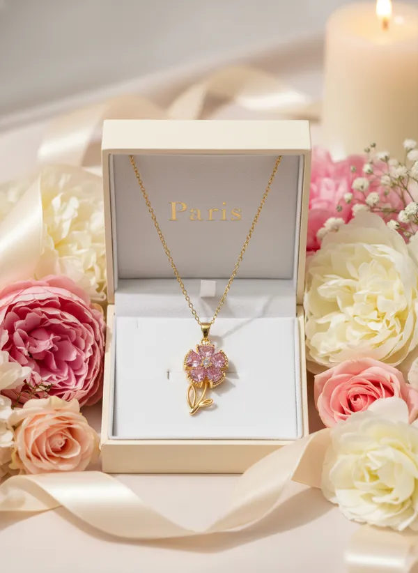Gold_Stainless_Steel_Pendant_Necklace_For_Women