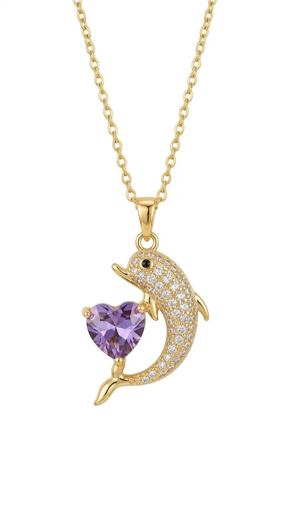 Gold_Stainless_Steel_Pendant_Necklace_For_Women