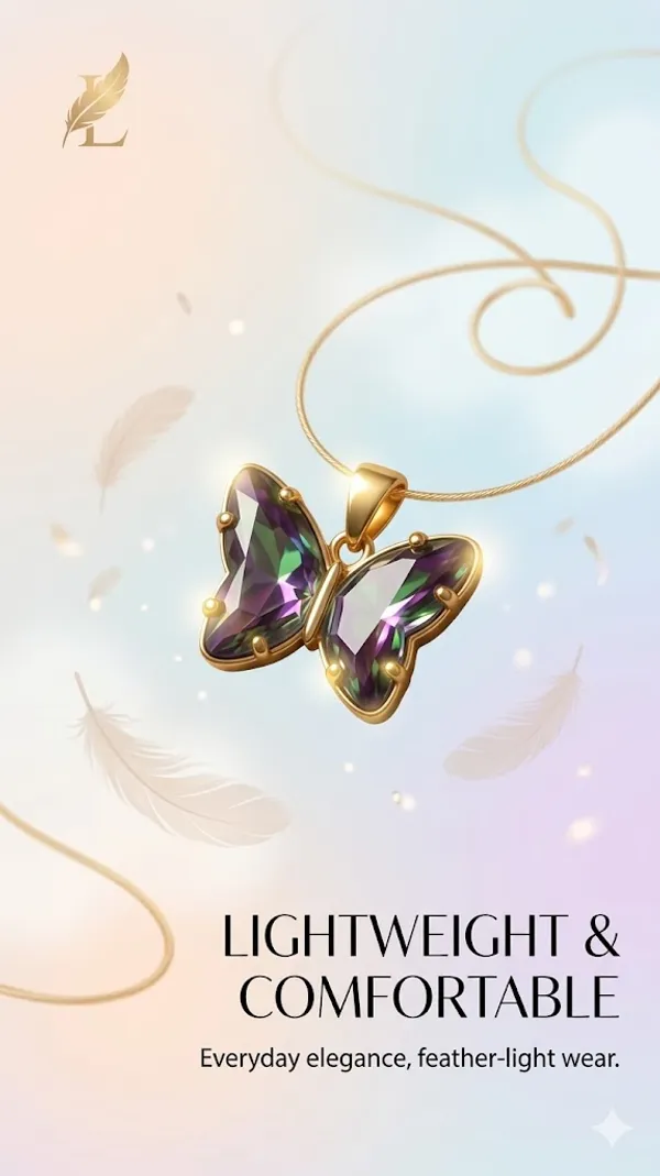 Gold_Stainless_Steel_Pendant_Necklace_For_Women