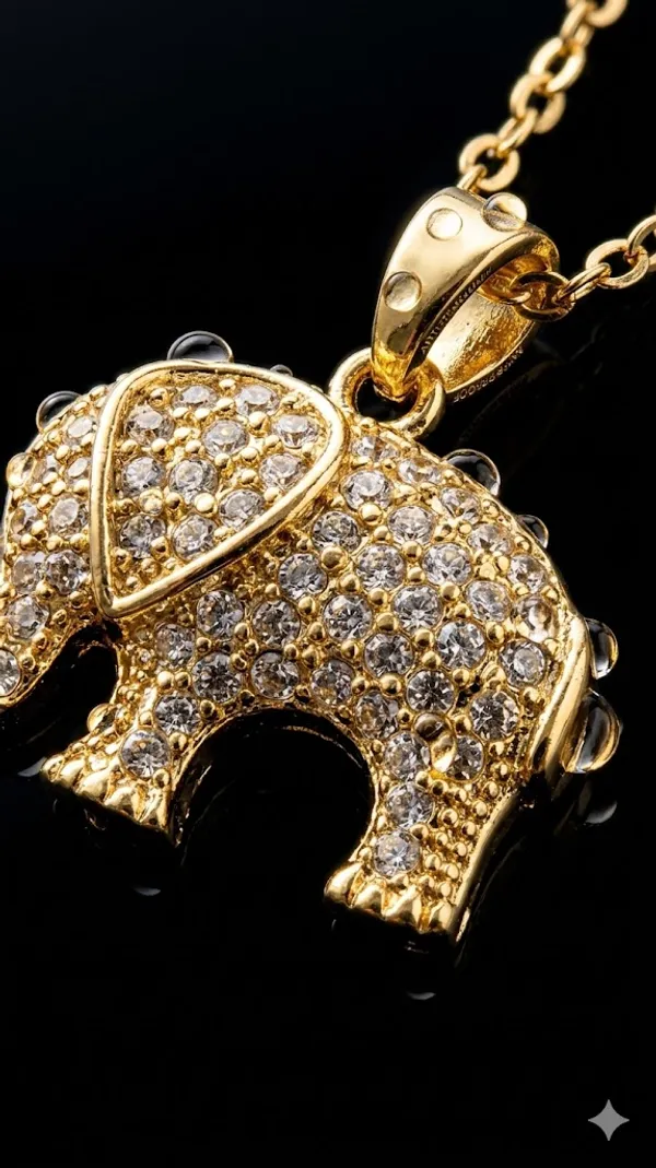 Gold_Stainless_Steel_Pendant_Necklace_For_Women
