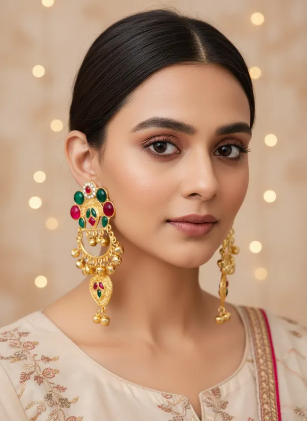 Multicolor_Alloy_Drop_Earrings_For_Women