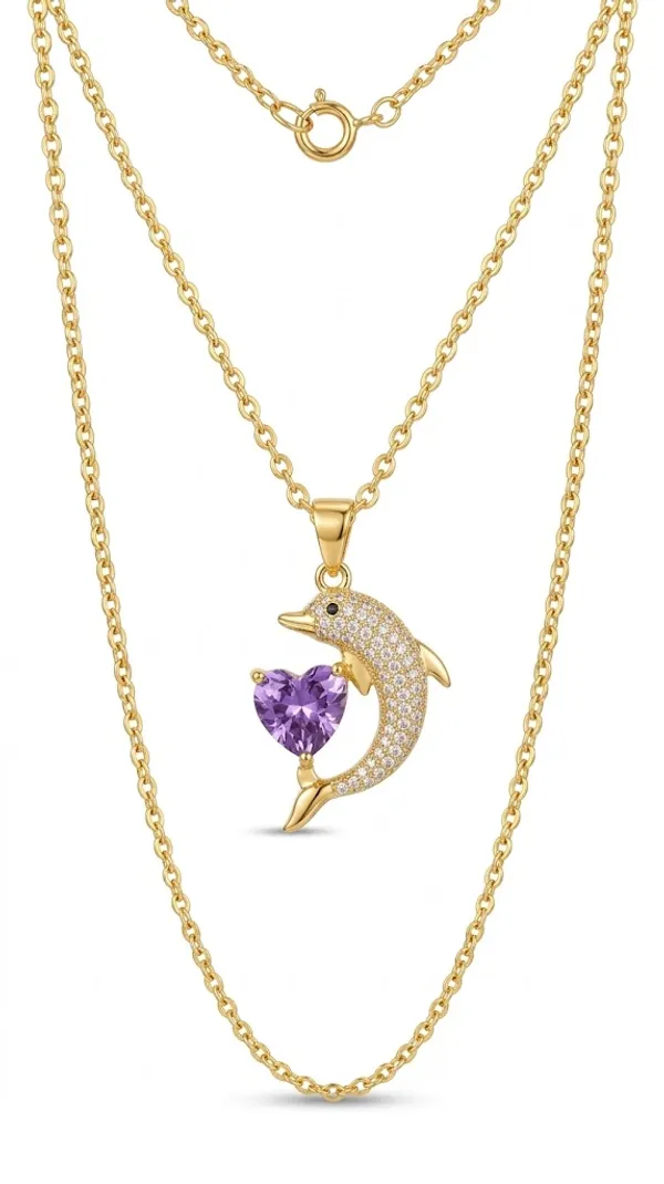 Gold_Stainless_Steel_Pendant_Necklace_For_Women