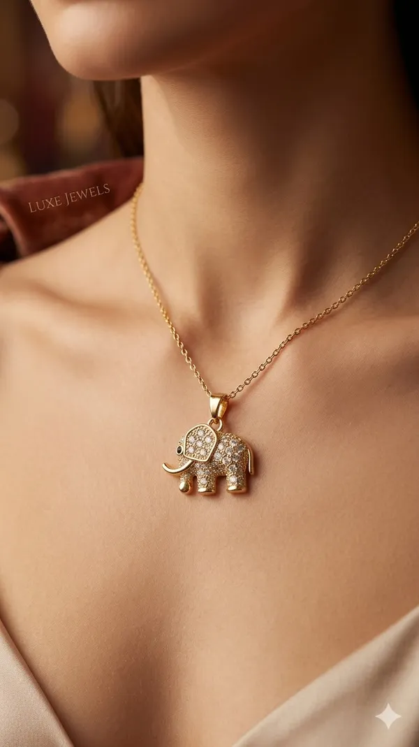 Gold_Stainless_Steel_Pendant_Necklace_For_Women