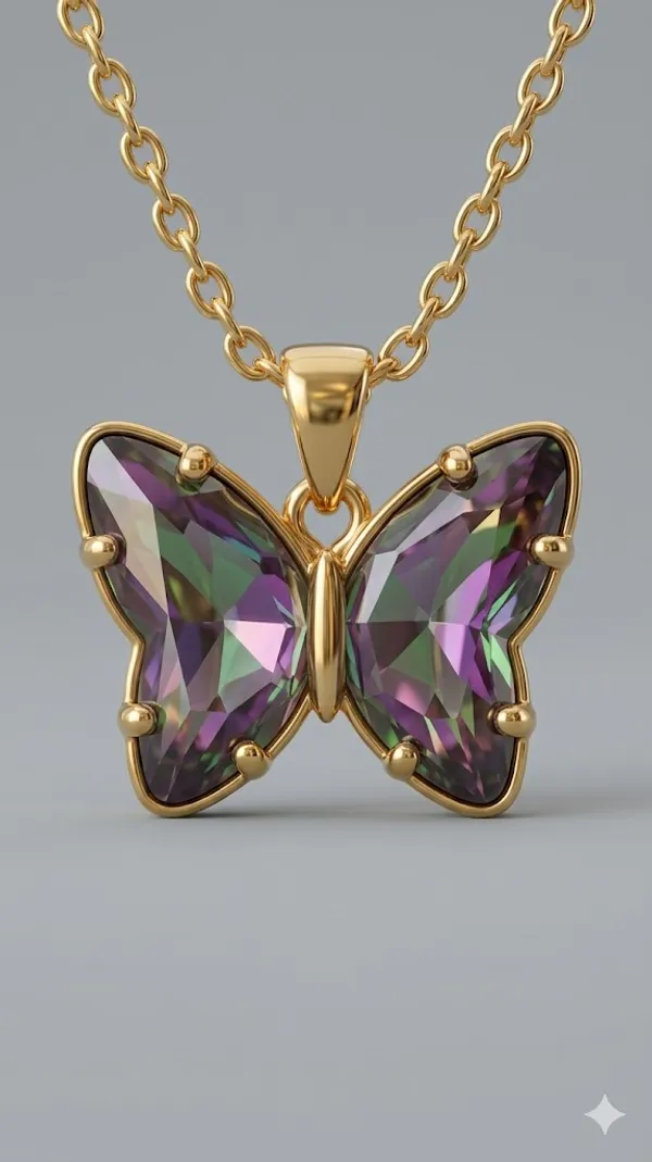 Gold_Stainless_Steel_Pendant_Necklace_For_Women