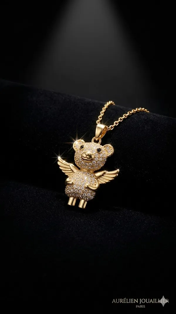 Gold_Stainless_Steel_Pendant_Necklace_For_Women