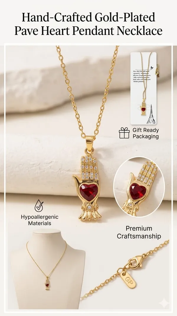 Gold_Stainless_Steel_Pendant_Necklace_For_Women
