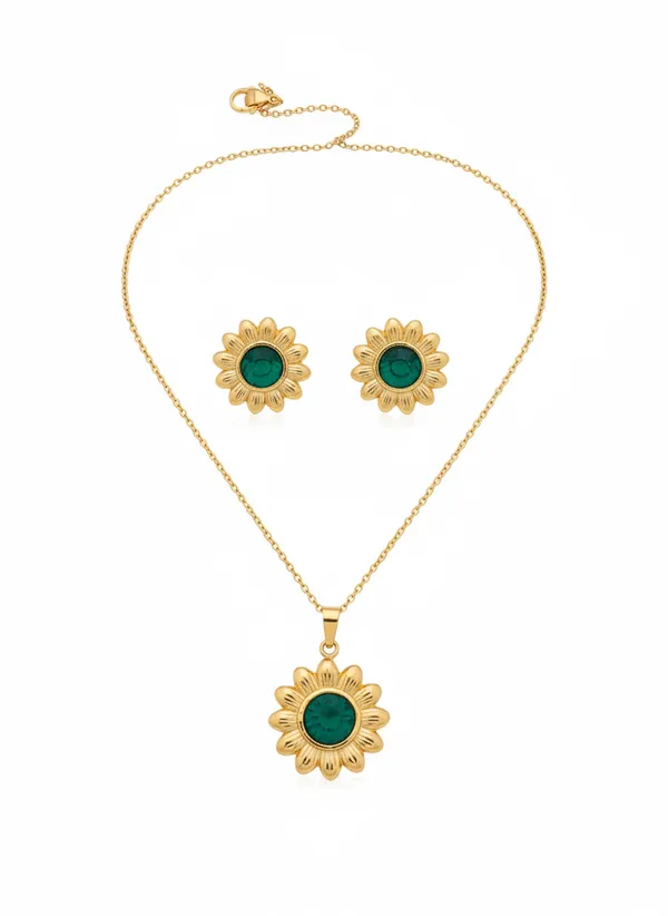 Gold_Alloy_Jewelry_Set_For_Women