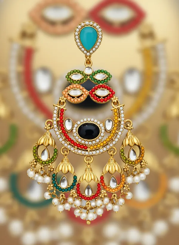 Multicolor_Alloy_Chandbali_Earrings_For_Women