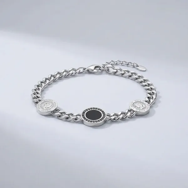 Silver-Toned_Bracelet_With_Black_And_White_Stone_Detailing
