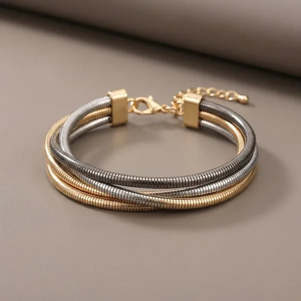 Multi-Strand_Metallic_Snake_Chain_Bracelet_With_Adjustable_Clasp