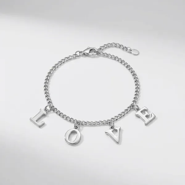 Love_Charm_Bracelet_-_Silver-Tone_Chain_With_Letter_Charms