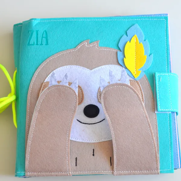 Sloth_Quiet_Book_For_Kid