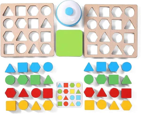 Wooden_Shape_Color_Matching_Puzzle_Game_With_Bell_Cards_Montessori_Logic_Toy_Ages_3_6_Years