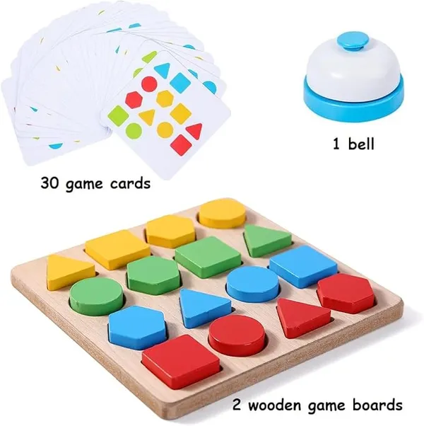 Wooden_Shape_Color_Matching_Puzzle_Game_With_Bell_Cards_Montessori_Logic_Toy_Ages_3_6_Years