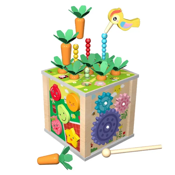 6_In_1_Wooden_Montessori_Activity_Cube_Early_Learning_Toy_For_Babies_Kids