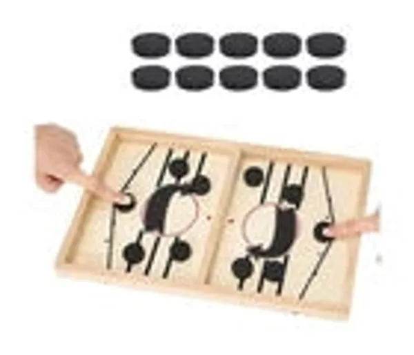 Fast_Sling_Puck_Game_Wooden_Hockey_Game