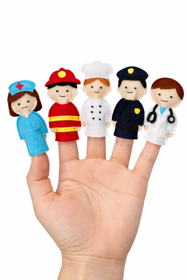 Community_Helpers_Finger_Puppets_Set_Of_5