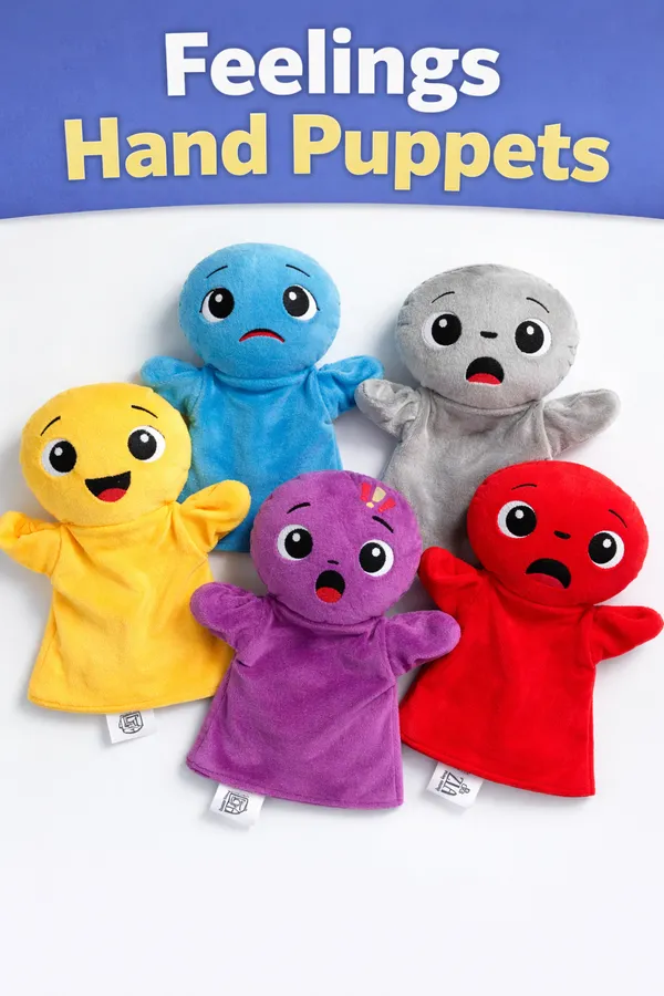 5_Feelings_Hand_Puppets_For_Kid
