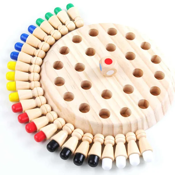 Wooden_Memory_Chess_Game
