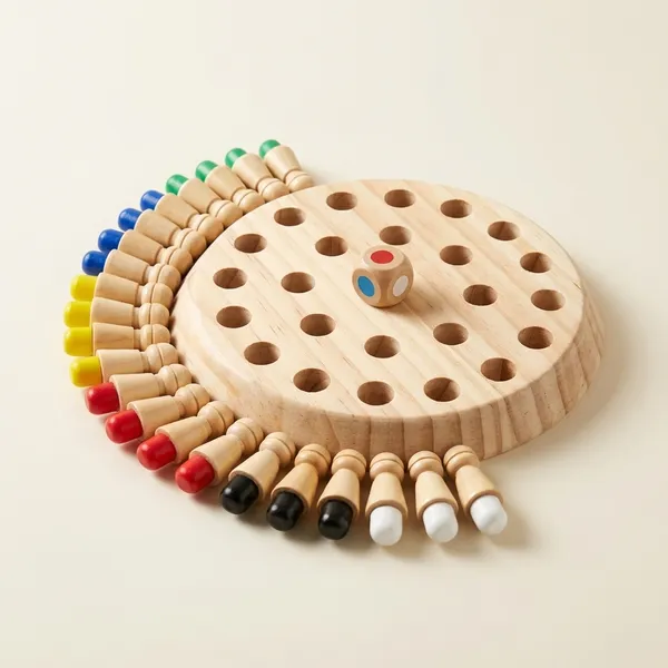 Wooden_Memory_Chess_Game