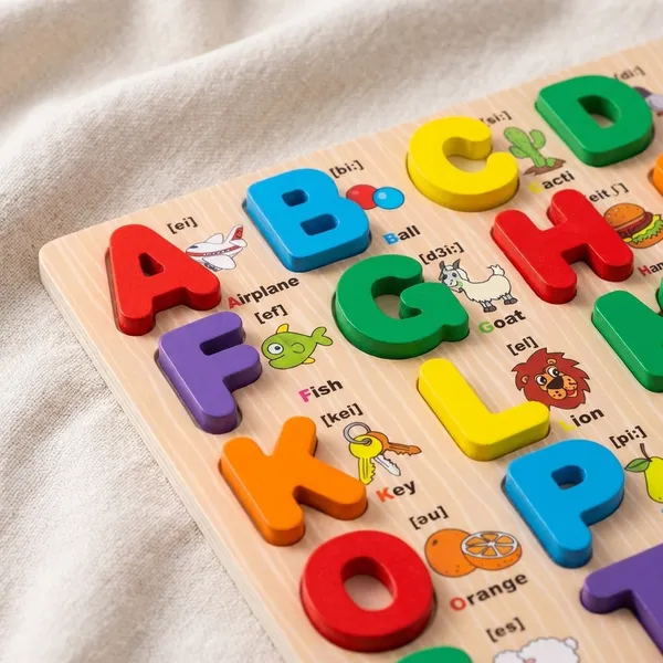 30*30Cm_Wooden_Capital_Alphabet,_Small_Alphabet_And_Number_Board