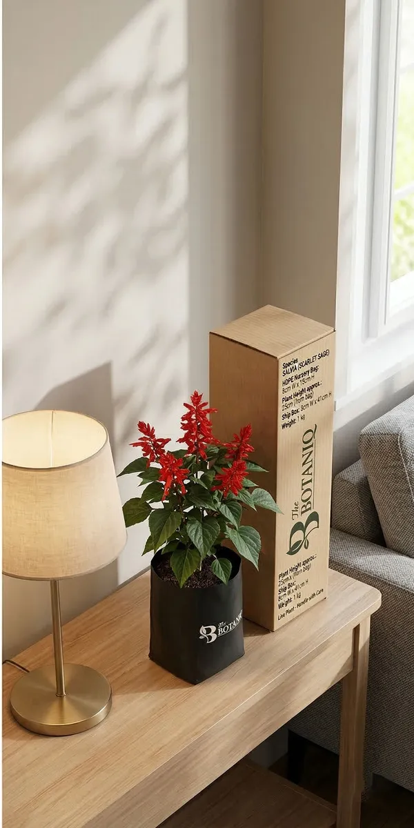 Salvia_Scarlet_Sage_Plant