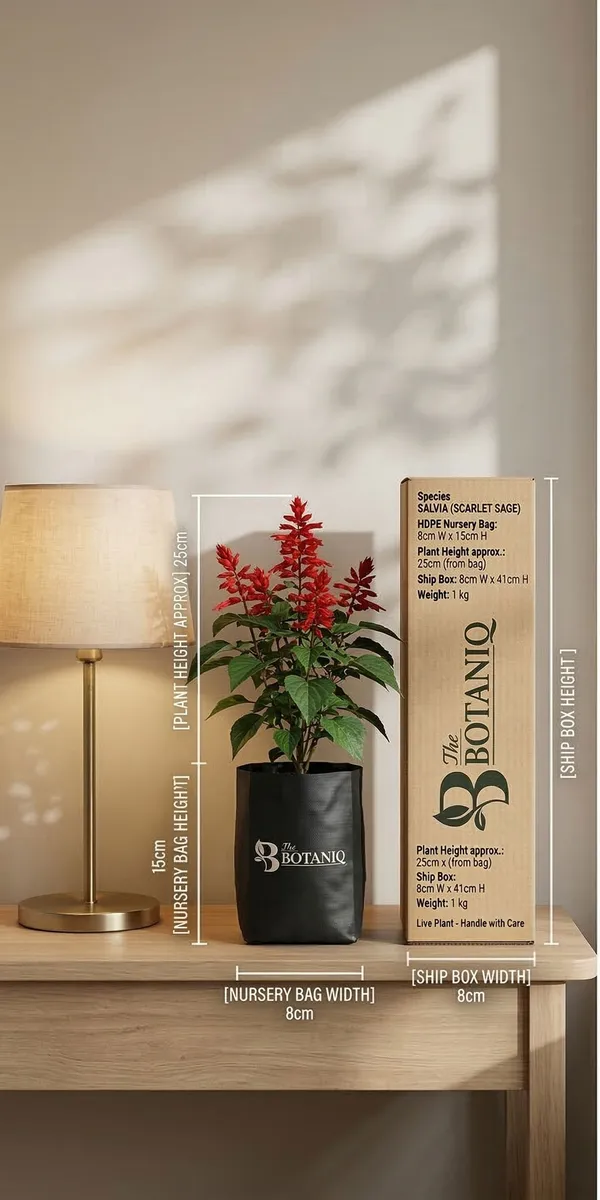 Salvia_Scarlet_Sage_Plant