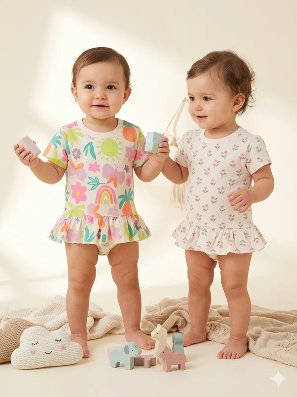 Set_Of_2_Snitz_Baby_Girl_Peplum_Flare_Top