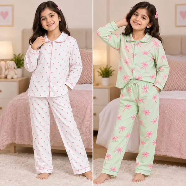 Girls'_Printed_Cotton_Night_Suit_Set_(Pack_of_2)