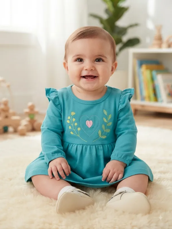 Snitz_Embroidered_Baby_Girl_Cotton_Frock