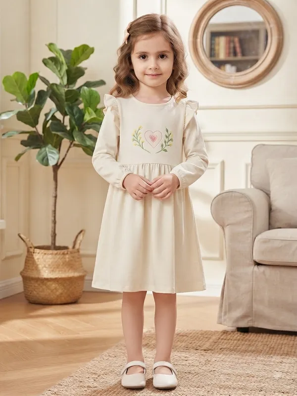 Snitz_Embroidery_Printed_Girls_Cotton_Frock_