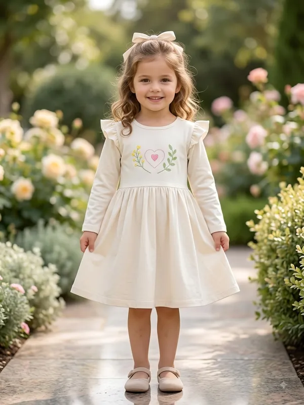Snitz_Embroidery_Printed_Girls_Cotton_Frock_