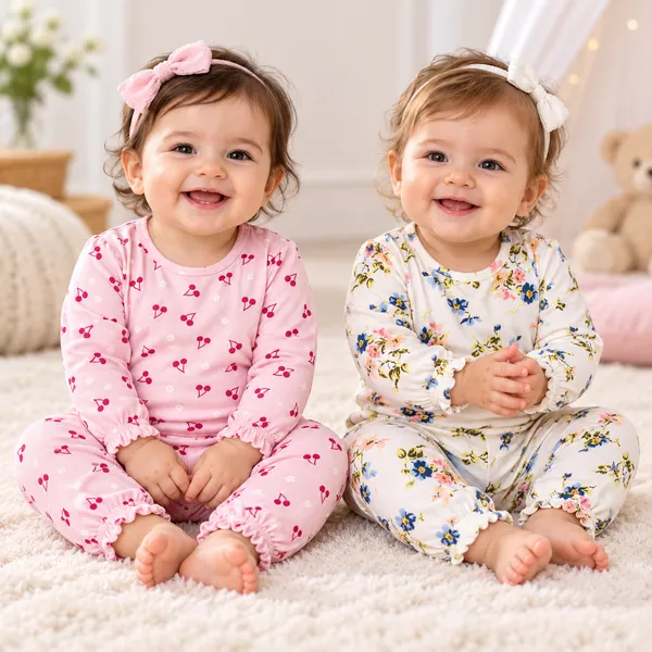 Snitz_(Pack_of_2)_Cotton_Nightsuit_For_Baby_Girls