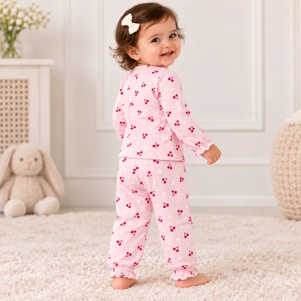 Snitz_(Pack_of_2)_Cotton_Nightsuit_For_Baby_Girls