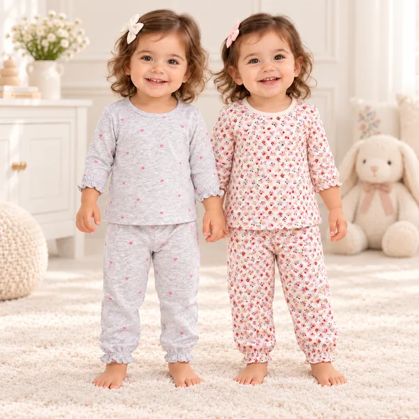 Snitz_(Pack_of_2)_Cotton_Top_And_Bottom_Set_For_Baby_Girls