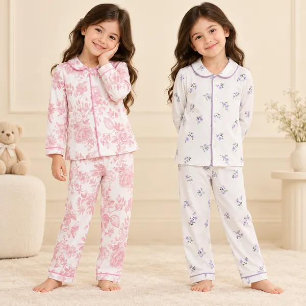 Snitz_(Pack_of_2)_Printed_Nightwear_For_Girls