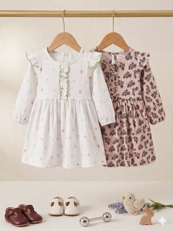 Set_Of_2_Snitz_Baby_Cotton_Frock