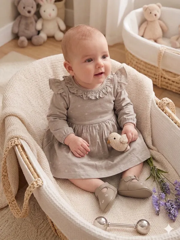 Snitz_Floral_Print_Baby_Girl_Cotton_Frock