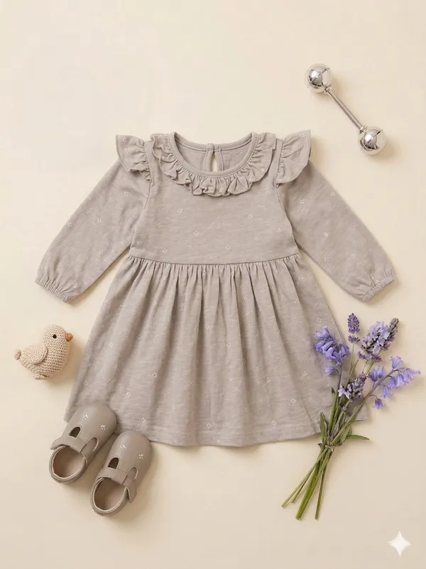 Snitz_Floral_Print_Baby_Girl_Cotton_Frock