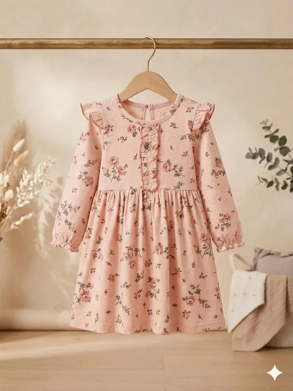 Snitz_floral_printed_cotton_frock