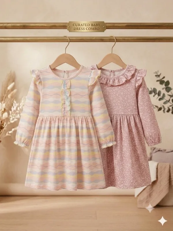 Set_Of_2_Snitz_printed_girls_frock