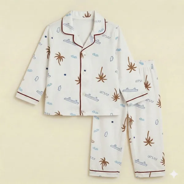 Snitz_Printed_Nightwear_For_Boys_And_Girls_Top_And_Bottom_Set_(1_set)