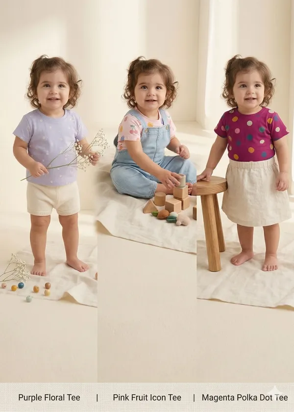 Set_Of_3_Snitz_Regular_Fit_Baby_Girl_Top