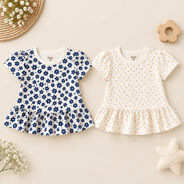 Snitz_(Set_of_2)_Peplum_Tops_For_Baby_Girls