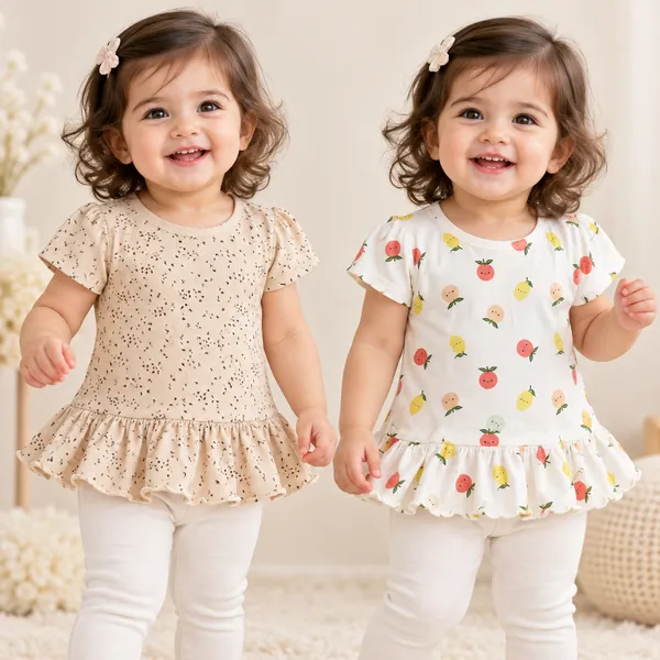 Snitz_(Set_Of_2)_Peplum_Tops_For_Baby_Girls