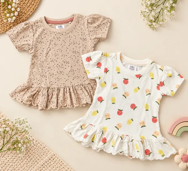 Snitz_(Set_Of_2)_Peplum_Tops_For_Baby_Girls