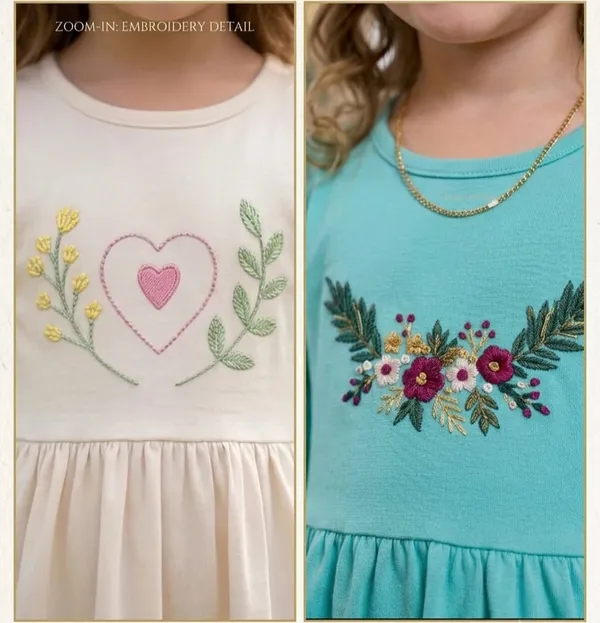 Snitz_Embroidery_Printed__Girls_Cotton_Frock_Combo_(Set_Of_2)