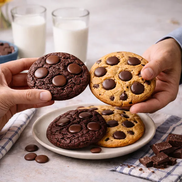 Double_chocolate_cookies_And_Whole_wheat_Chocochip